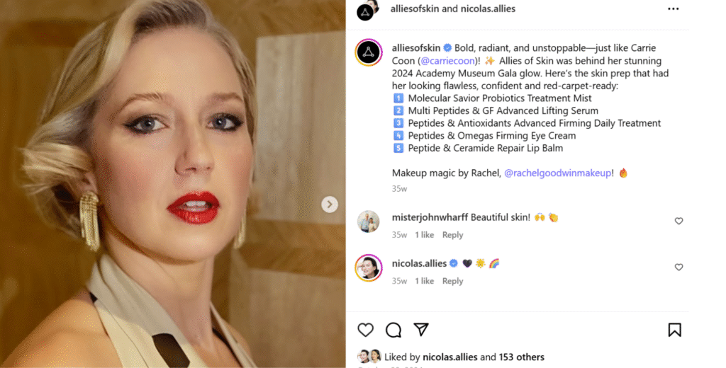 carrie coon allies of skin