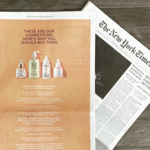 homepage ren clean skincare new york times press portfolio